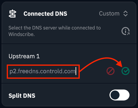 Secure DNS example